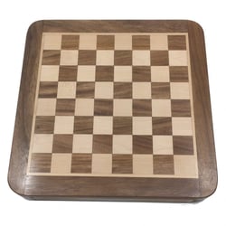 Echiquier tiroir 25cm roi 45mm - Jeu de société à deux -  Jeu de pion - Echecs - Dame - Wilson Jeux
