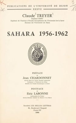 Sahara 1956-1962