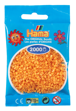 Sachet 2000 Mini perles Hama - Marron nounours - 50160