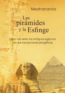 Las pirámides y la Esfinge - como las veían los antiguos egipcios en sus inscripciones jeroglíficas