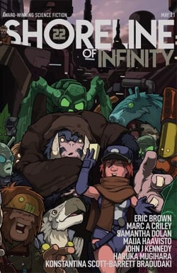 Shoreline of Infinity 22 - Shoreline of Infinity science fiction magazine, #22
