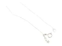 Collier court argent Créalia - 50 cm