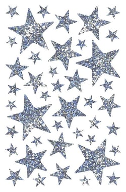 Gommettes Holographiques A6 - 20 planches de 1065 stickers - 10,5x16cm
