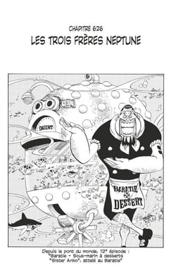 One Piece édition originale - Chapitre 626 - Les trois frères Neptune