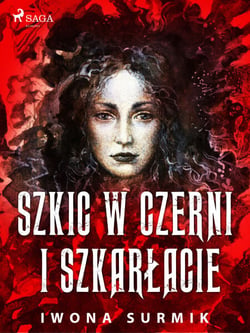 Szkic w czerni i szkarlacie