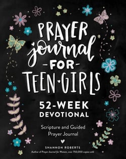Prayer Journal for Teen Girls - 52-Week Scripture, Devotional, &amp; Guided Prayer Journal