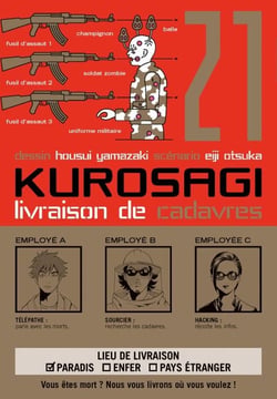 Kurosagi T21 - Livraison de cadavres