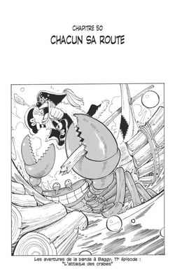 One Piece édition originale - Chapitre 50 - Chacun sa route