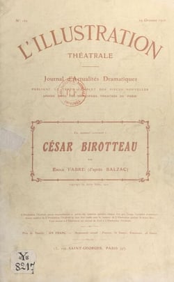 César Birotteau - Pièce en cinq actes