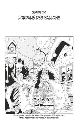 One Piece édition originale - Chapitre 247 - L'ordalie des ballons