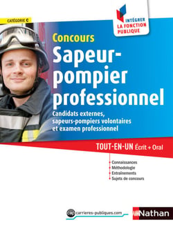 Concours Sapeur-pompier professionnel - CatégorieC : ePub 3 FL Intégrer la fonction publique - Format : ePub 3 FL