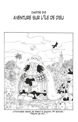 One Piece édition originale - Chapitre 245 - Aventure sur l'île de Dieu