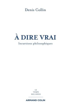 À dire vrai - Incursions philosophiques