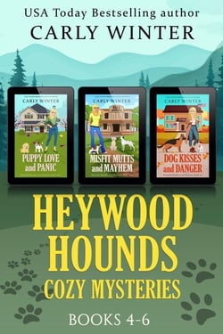 Heywood Hounds Cozy Mysteries: Books 4-6 - Heywood Hounds Cozy Mysteries