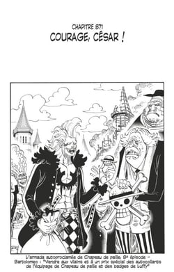 One Piece édition originale - Chapitre 871 - Courage, César !