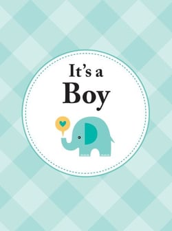 It's a Boy - The Perfect Gift for Parents of a Newborn Baby Son