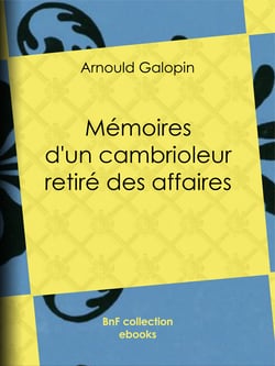Mémoires d'un cambrioleur retiré des affaires