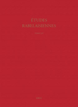 Etudes rabelaisiennes - Tome LIV