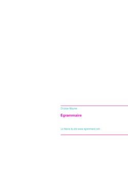 Egrammaire - La théorie du site www.egrammaire.com