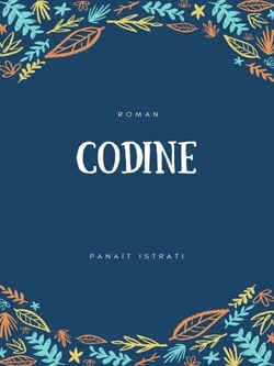 Codine - La Jeunesse d'Adrien Zograffi -Volume I