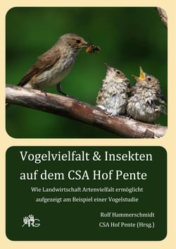 Vogelvielfalt &amp; Insekten auf dem CSA Hof Pente - Wie Landwirtschaft Artenvielfalt ermöglicht, aufgezeigt am Beispiel einer Vogelstudie
