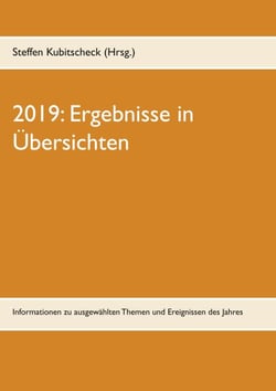2019: Ergebnisse in Übersichten - Informationen zu ausgewählten Themen und Ereignissen des Jahres