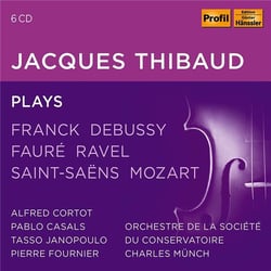 Jacques Thibaud joue