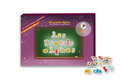 GRANDS ALPHAS MAGNETIQUES POUR TABLEAU (LES)