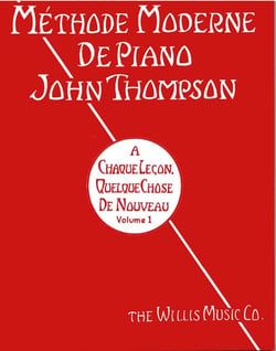 Méthode moderne de piano john thompson Tome 1
