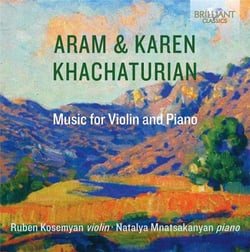A. et K. Khachaturian : musique pour violon et piano