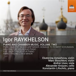 Raykhelson : musique de chambre et musique pour piano - vol. 2
