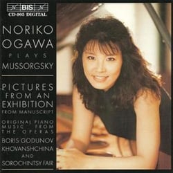 Noriko Ogawa plays Mussorgsky - pîctures at an exhibition