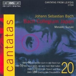 Cantatas /vol.20