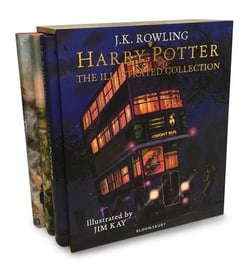 HARRY POTTER - THE ILLUSTRATED COLLECTION, THREE MAGICAL CLASSICS : - PHILOSOPHER''S STONE/CHAMBER OF SECRETS/PRISONER OF AZKABAN IN BOX