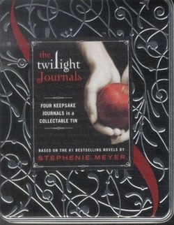 The twilight journals - 4 keepsake journals in a collectable tin