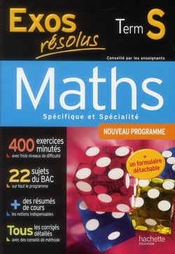 Exos résolus - mathématiques - terminale s - enseignement spécifique et spécialité