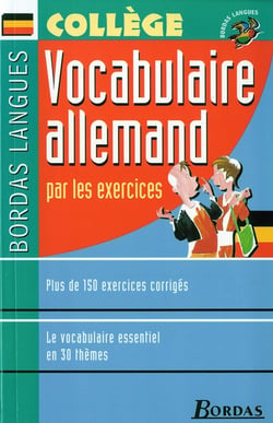 Bordas Langues - Vocabulaire allemand par les exercices