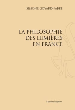 La philosophie des lumières en france