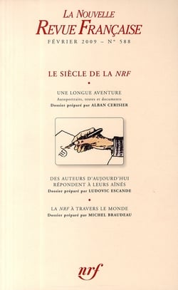 Une longue aventure - des auteurs d'aujourd'hui répondent à leurs aînés - la nrf à travers le monde
