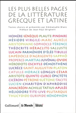 Les plus belles pages de la littérature grecque et latine