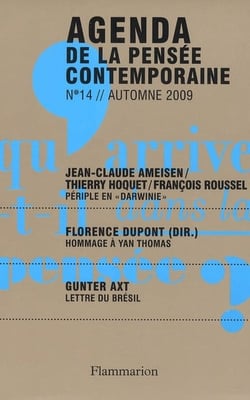 AGENDA DE LA PENSEE CONTEMPORAINE n.14