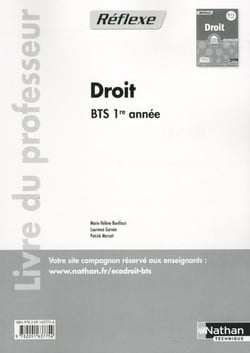 Droit - BTS 1 - livre du professeur (édition 2015)