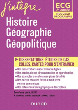 ECG 2 - Histoire Géographie Géopolitique du monde contemporain - Programmes 2021