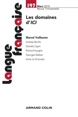Langue française n.197 : mars 2018 - les domaines d'ICI