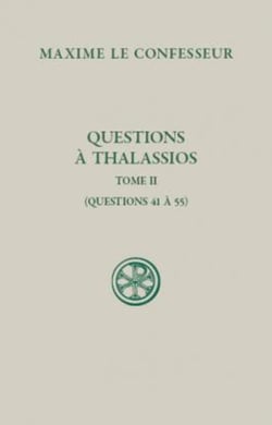 Question à Thalassios Tome 2