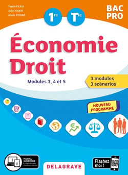 Économie-Droit 1re, Tle Bac Pro (2020) - Pochette élève