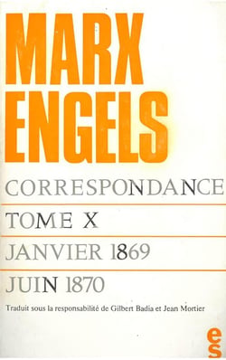 Correspondance Tome 10 - janvier 1869-juin 1870