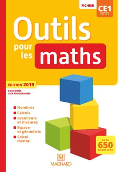 Outils pour les maths : CE1 - fichier de l'élève (édition 2019)