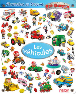Cherche et trouve : P'tit Garçon : les véhicules