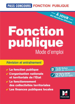 Pass'concours : fonction publique, mode d'emploi - révision et entraînement (8e édition)